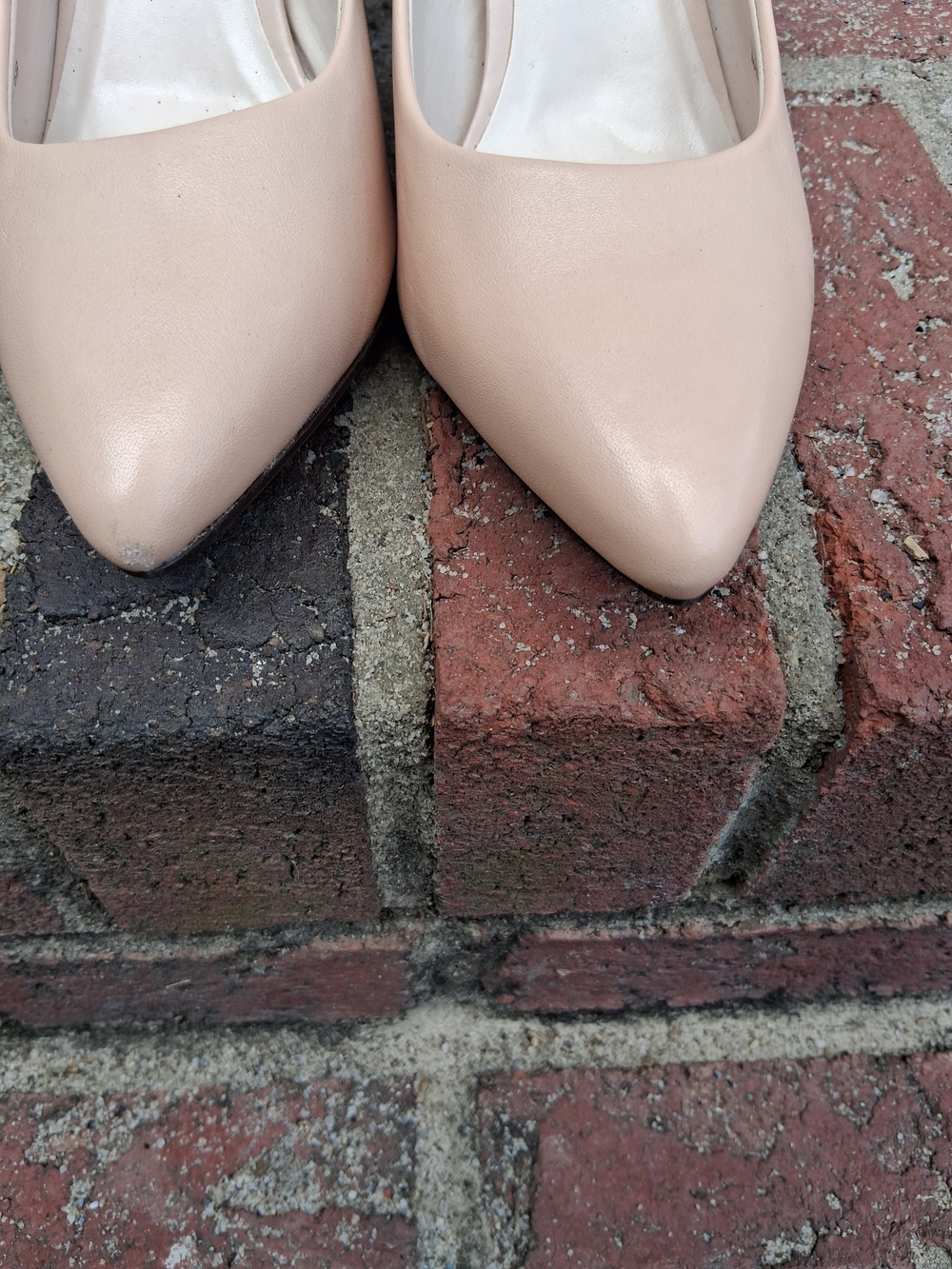 Cole Haan Women's Nude Pointed-Toe Pumps - Picture 2 of 9